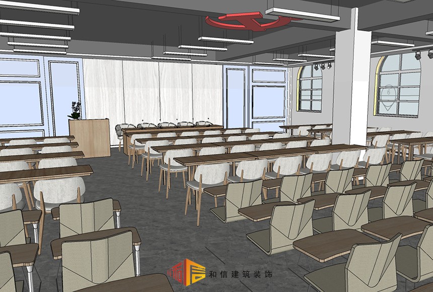 彭州白鹿鎮社區辦公室裝修設計 彭州白鹿鎮社區辦公室裝修設計