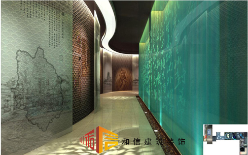 天府新區(qū)規(guī)劃展廳設計裝修