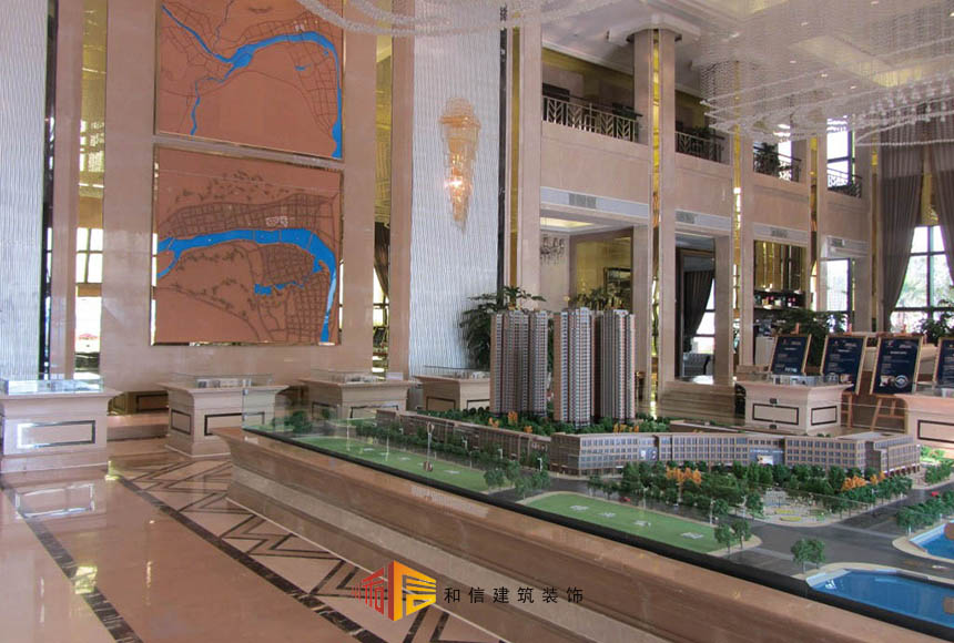 金域首府售樓部設計裝修 金域首府售樓部設計裝修