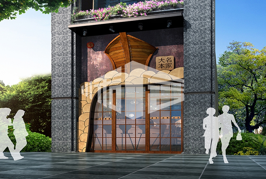 壽司店室內裝修設計及色彩搭配 壽司店室內裝修設計及色彩搭配