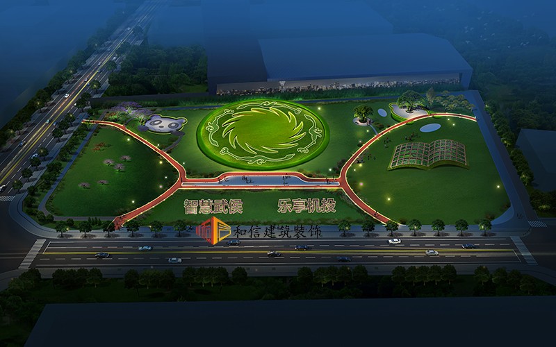 白佛社區50畝綠化設計 白佛社區50畝綠化設計